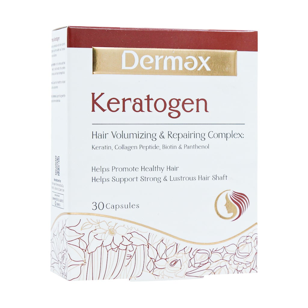 کپسول کراتوژن درمکس بسته 30 عددی