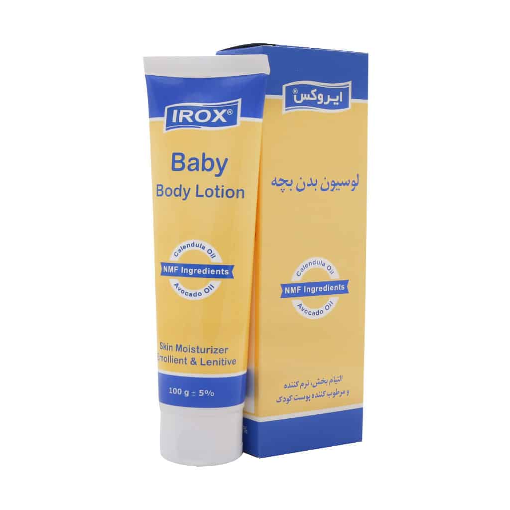 لوسیون بدن بچه Irox التیام‌بخش نرم‌کننده و مرطوب‌کننده پوست کودک