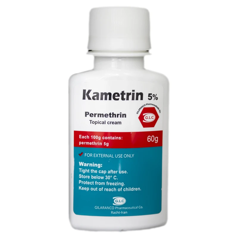 کرم لوسیون موضعی کامترین 5 درصد Kametrin