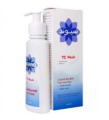 مایع شوینده صورت و بدن سیوند حاوی تری کلوکاربان 1 درصد