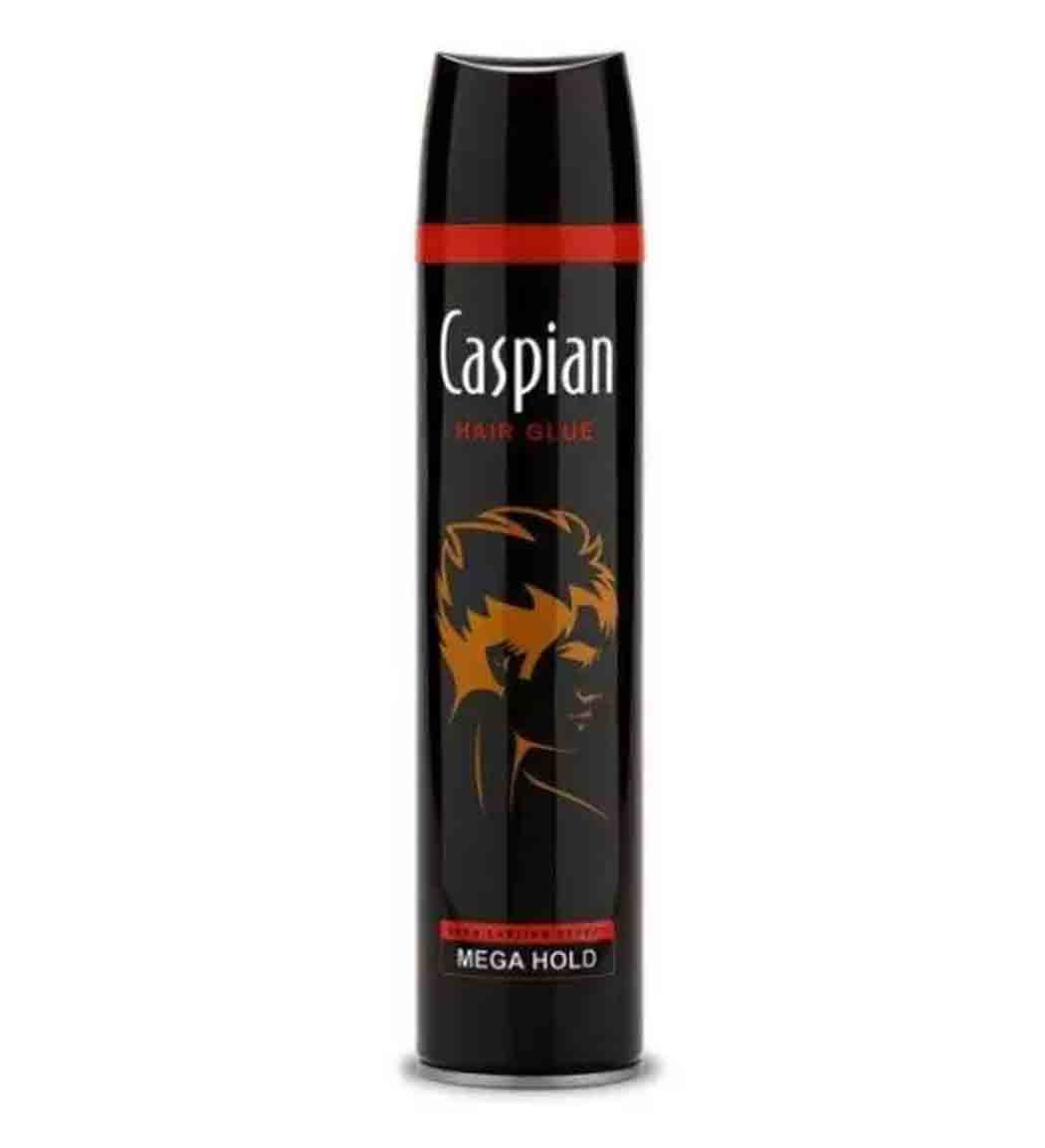 Caspian Hair Glue Model Mega Hold 150ml اسپری چسب مو 250میل کاسپین