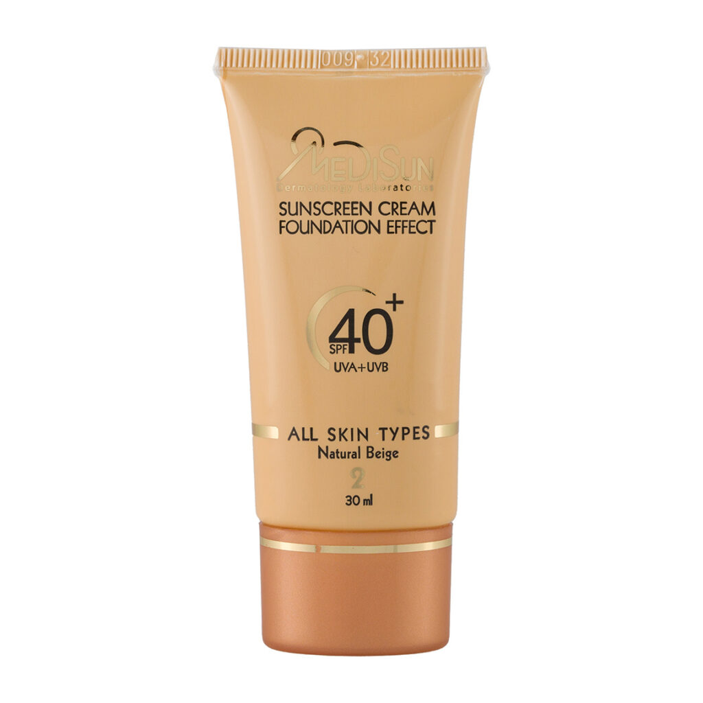 برند مدیسان SPF40 کرم پودری ضد افتاب