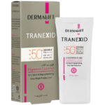 فلوئید ضد آفتاب ترنکسید spf50 بی رنگ برند درمالیفت