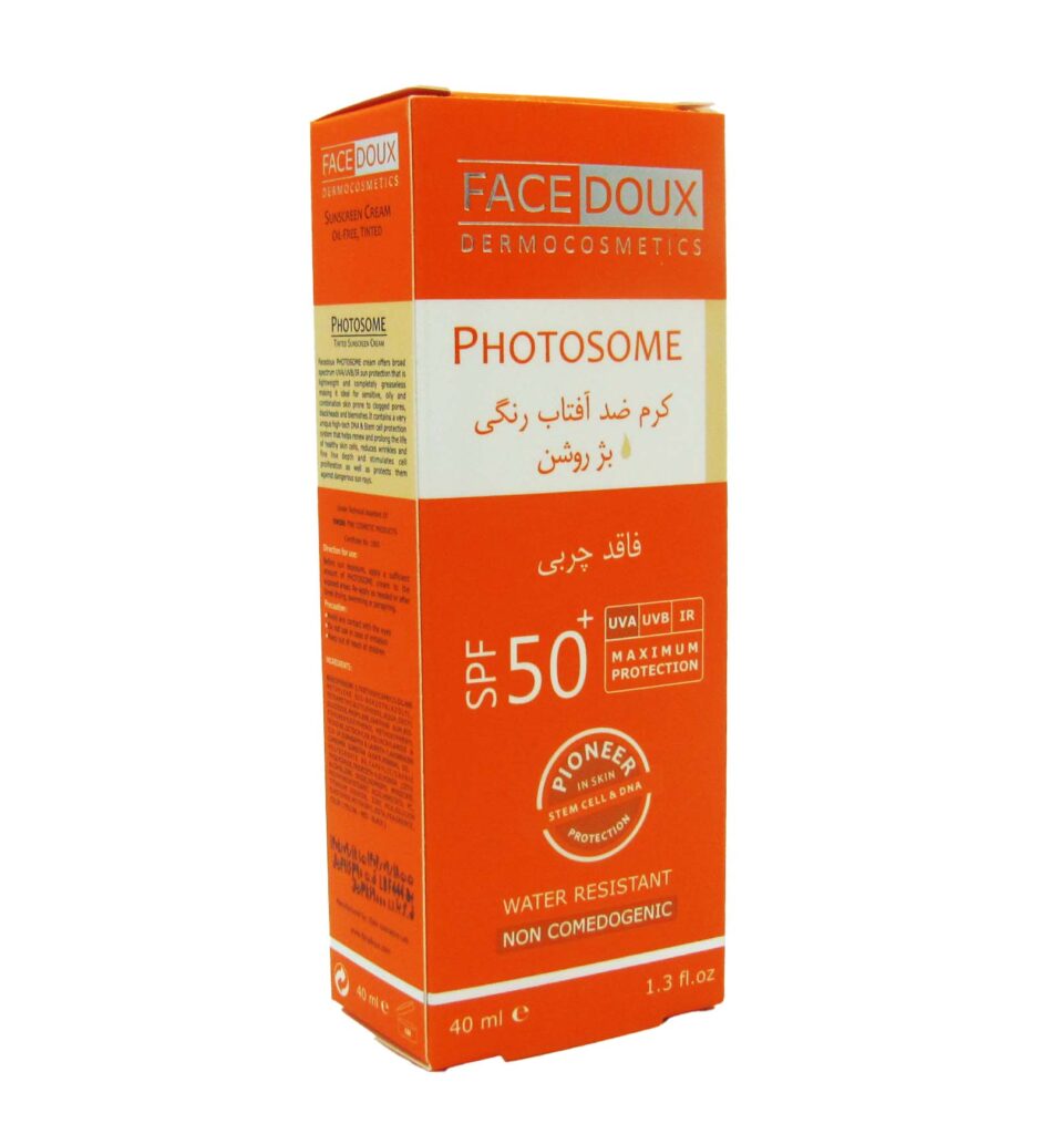 کرم ضد آفتاب رنگی بژ روشن فیس دوکس