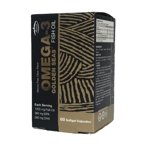 کپسول امگا3 روغن ماهی گلدن سیر کارن 60 عددی